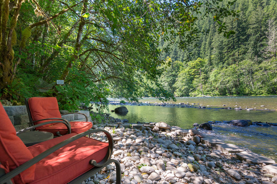 Image Seating by the water